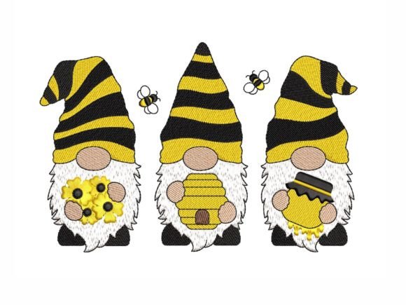 Bee Gnomes Embroidery Design Review