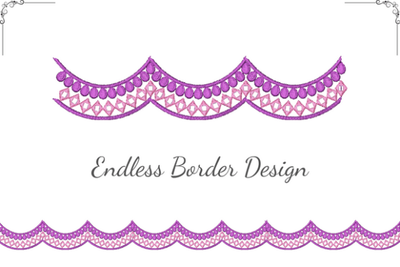 Elegant Border Embroidery Design Review