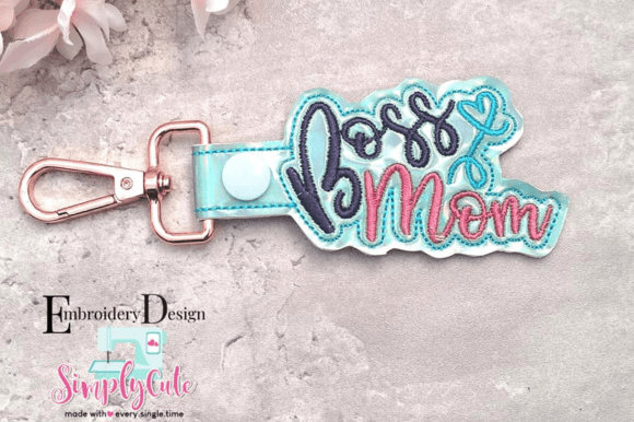 Mothers Day Boss Mom Embroidery Review