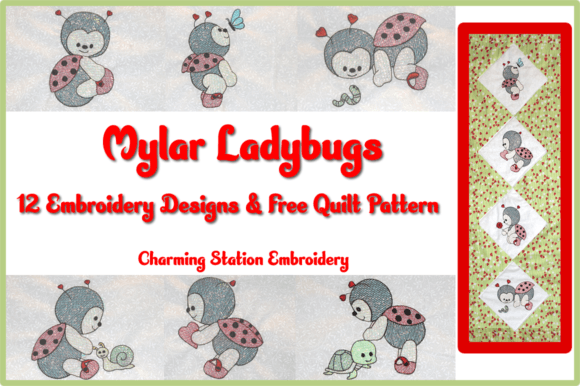Mylar Ladybugs Embroidery Review