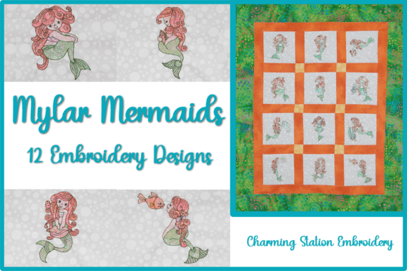 Mylar Mermaids Embroidery Review