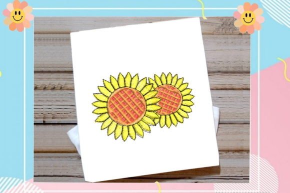 Review: Beautiful Sunflower Embroidery Design