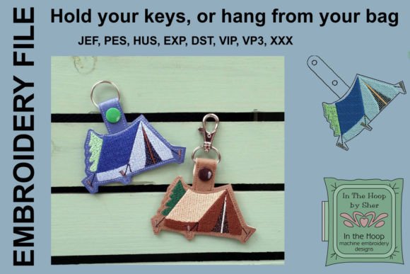 Two Man Tent Key Fob Review for Apparel