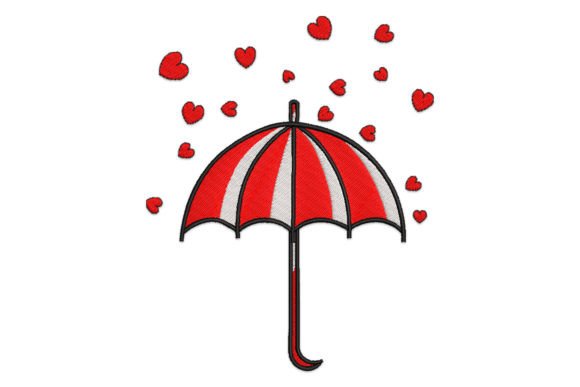Umbrella with Heart Embroidery Review