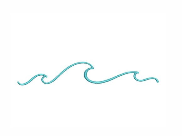 Wave Embroidery Design Review for Seasonal Selling