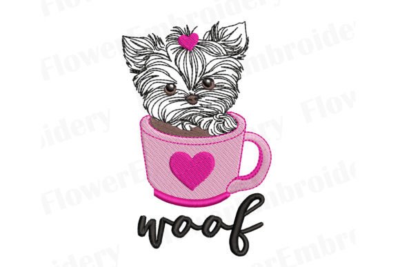Yorkie Dog Embroidery Design Review